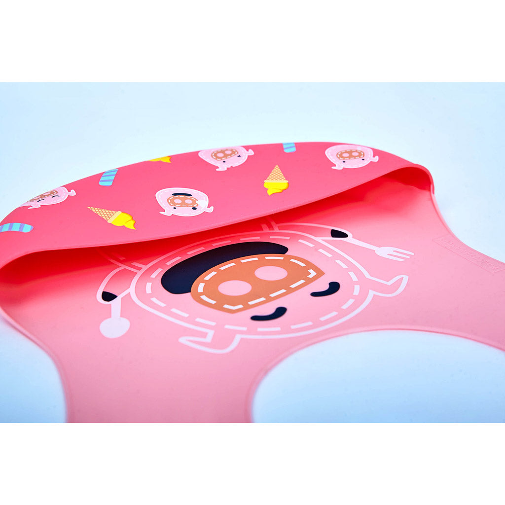 Marcus &amp; Marcus Wide Coverage Silicone Bib