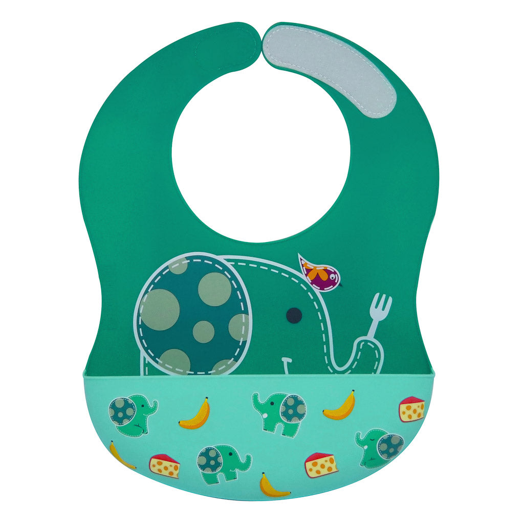 Marcus &amp; Marcus Wide Coverage Silicone Bib