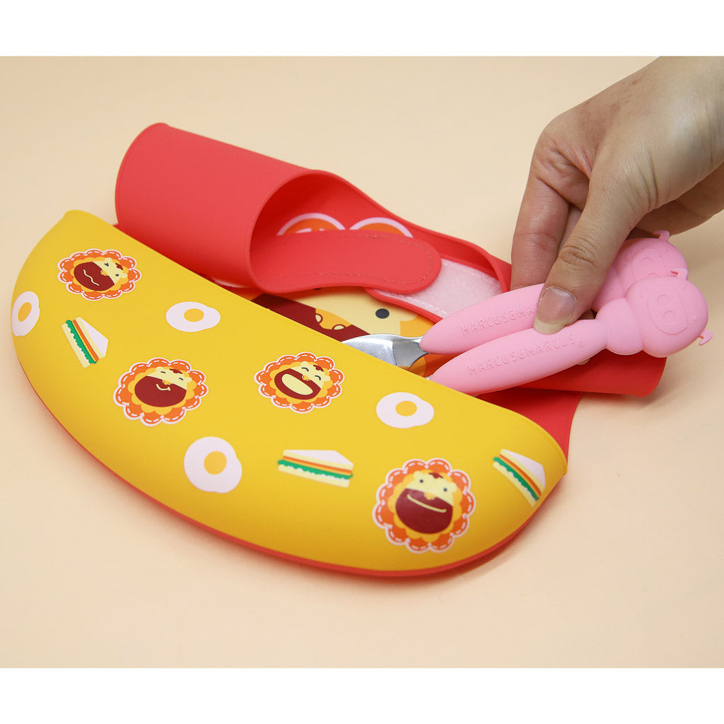 Marcus &amp; Marcus Wide Coverage Silicone Bib