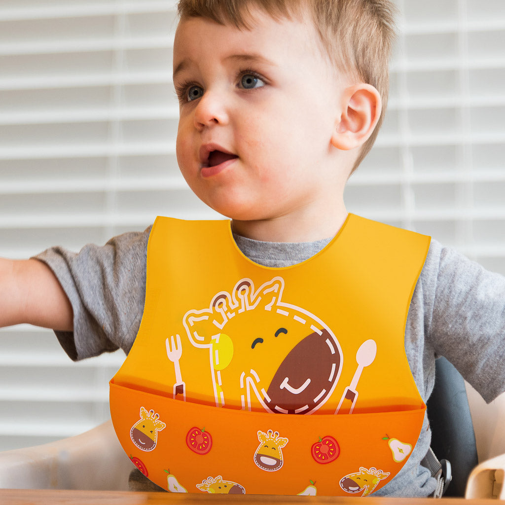Marcus &amp; Marcus Wide Coverage Silicone Bib