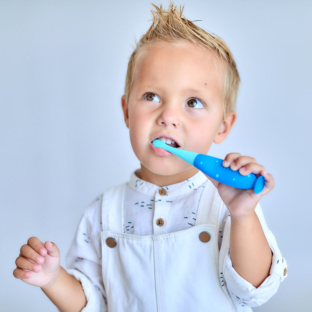 Marcus &amp; Marcus Reusable Toddler Silicone Toothbrush