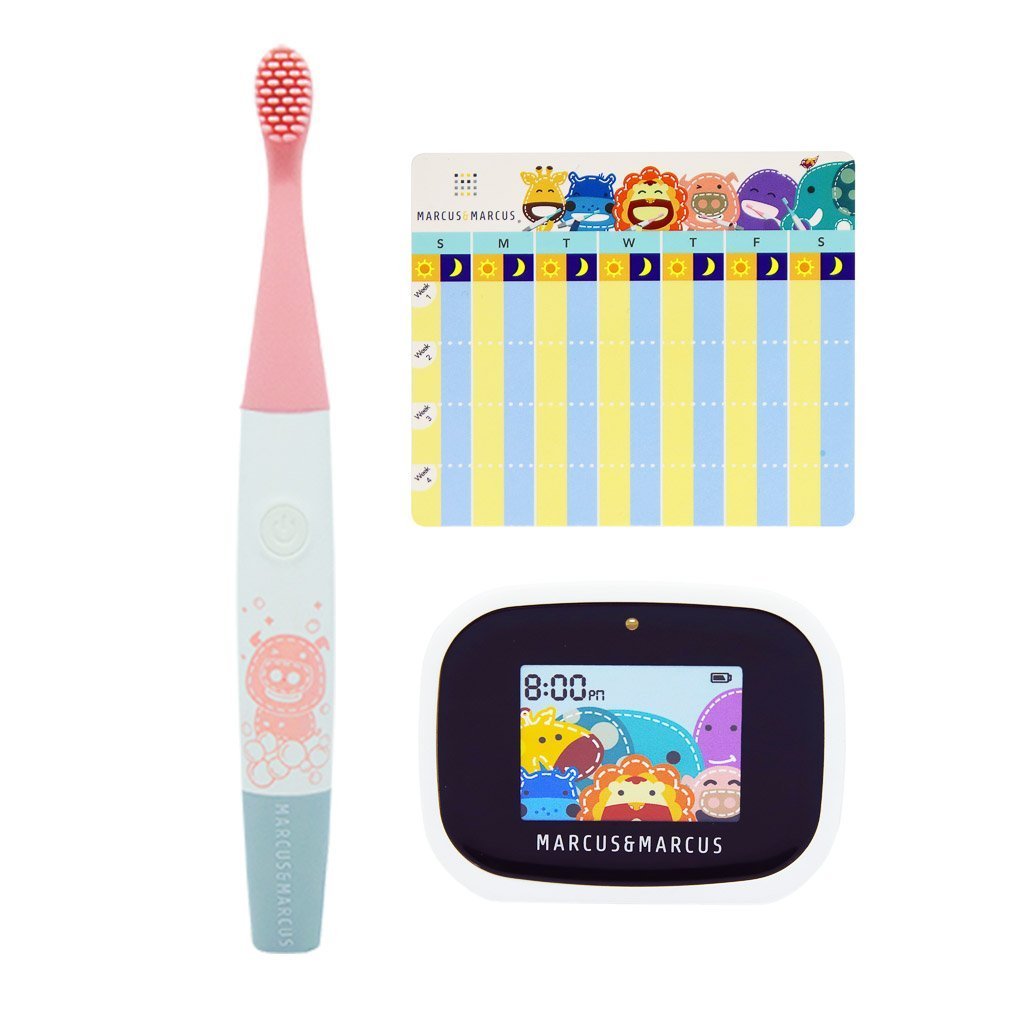 Marcus & Marcus Kids Interactive Sonic Silicone Toothbrush Set