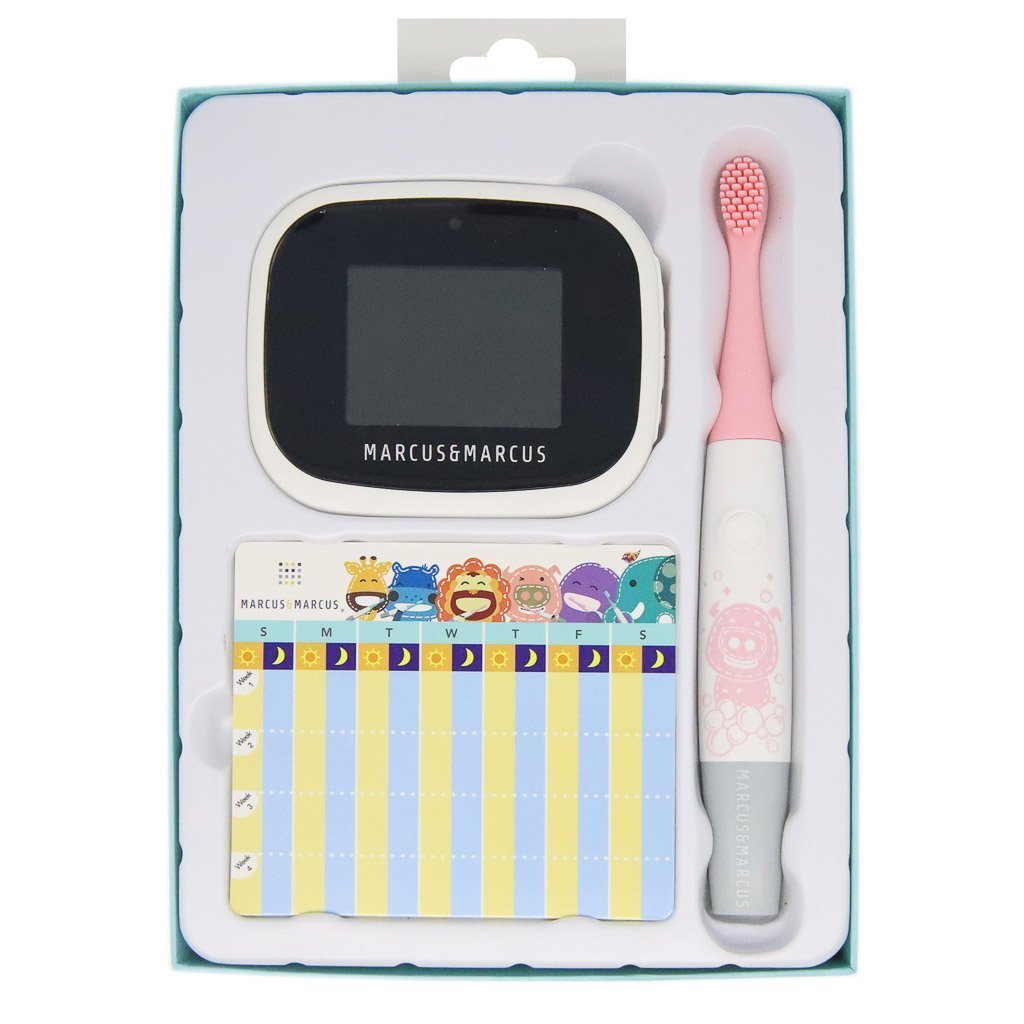 Marcus &amp; Marcus Kids Interactive Sonic Silicone Toothbrush Set