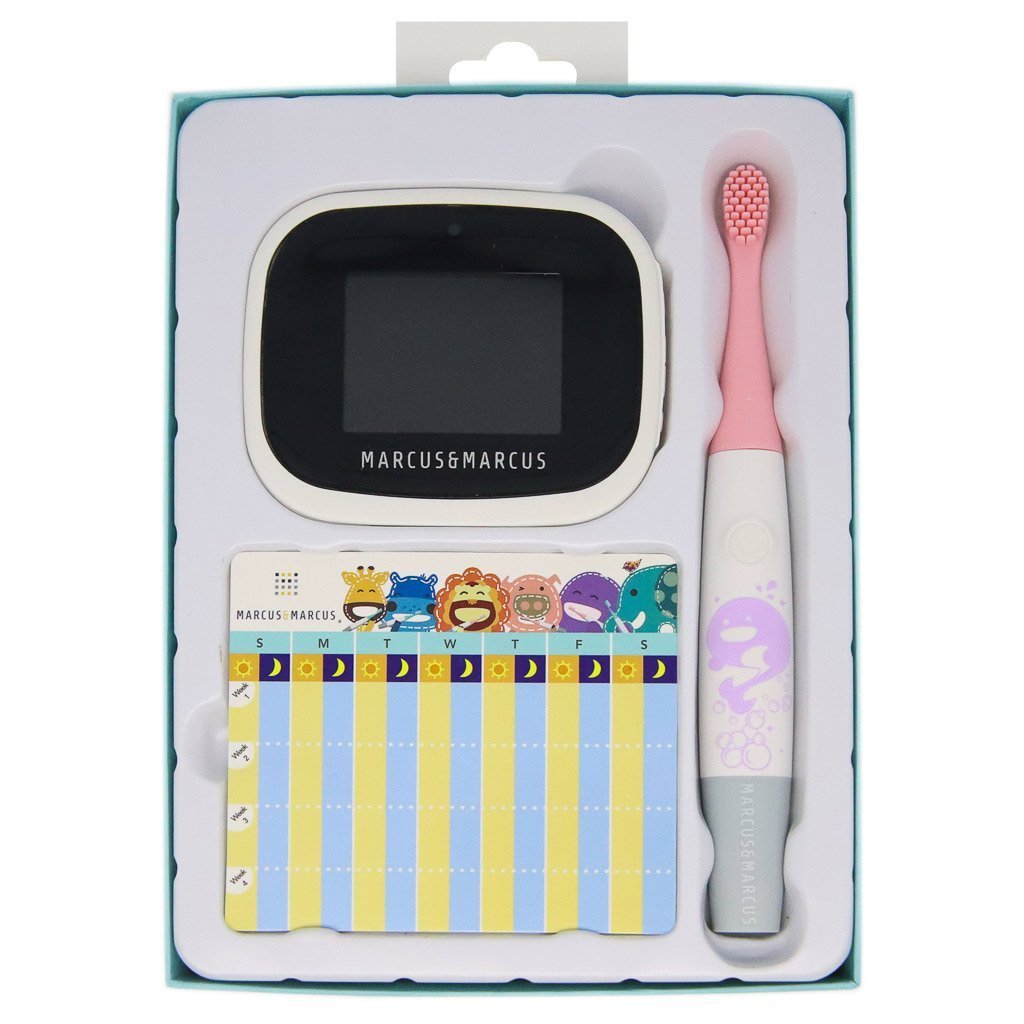 Marcus &amp; Marcus Kids Interactive Sonic Silicone Toothbrush Set