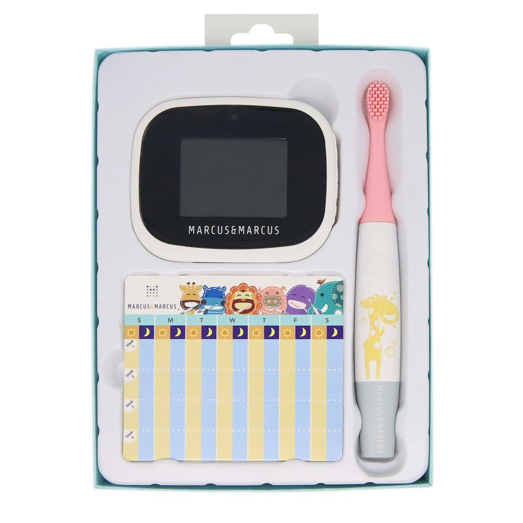 Marcus &amp; Marcus Kids Interactive Sonic Silicone Toothbrush Set