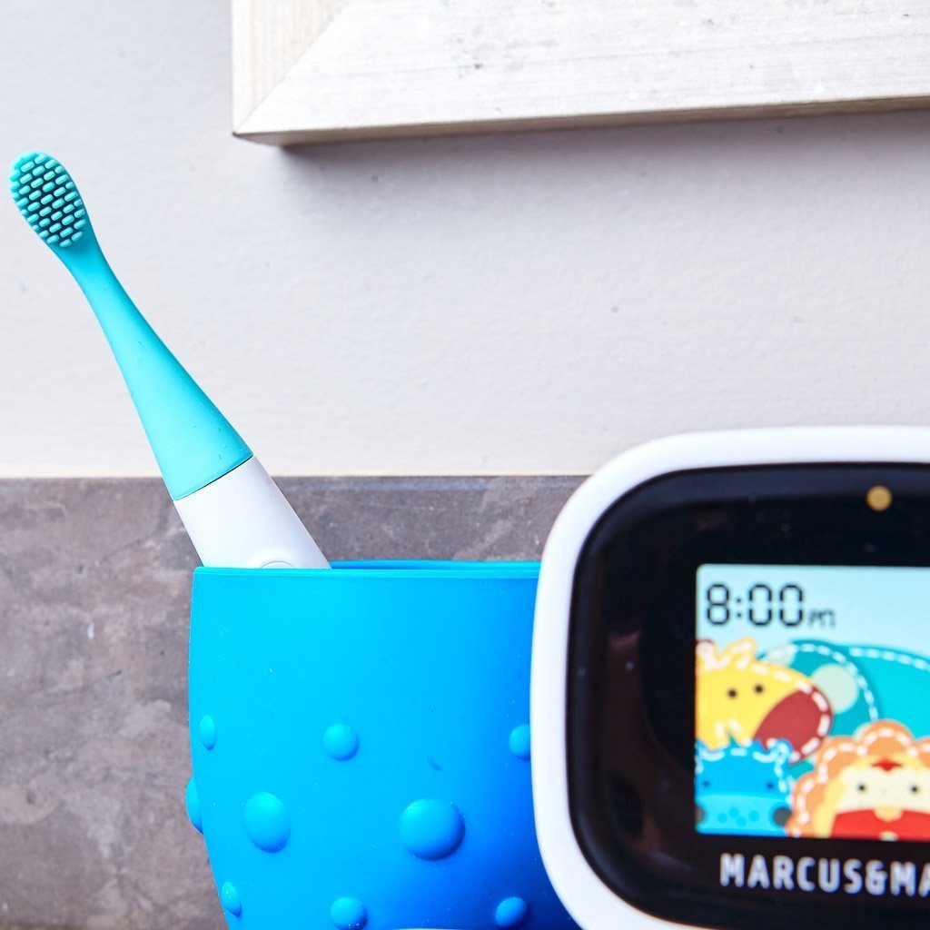 Marcus &amp; Marcus Kids Interactive Sonic Silicone Toothbrush Set