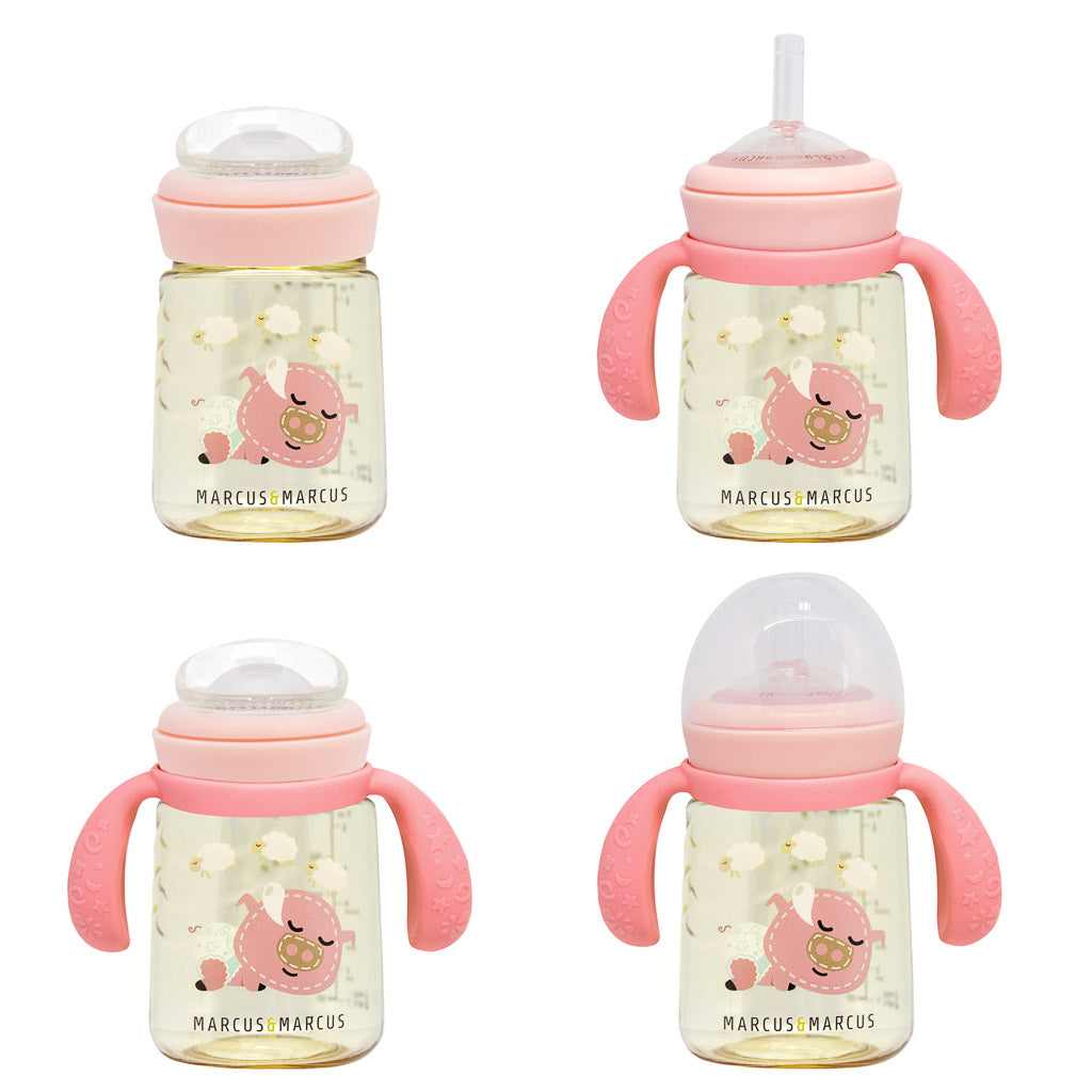 Marcus &amp; Marcus PPSU Transition Trainer Bottle Set