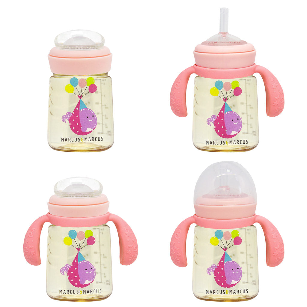 Marcus &amp; Marcus PPSU Transition Trainer Bottle Set