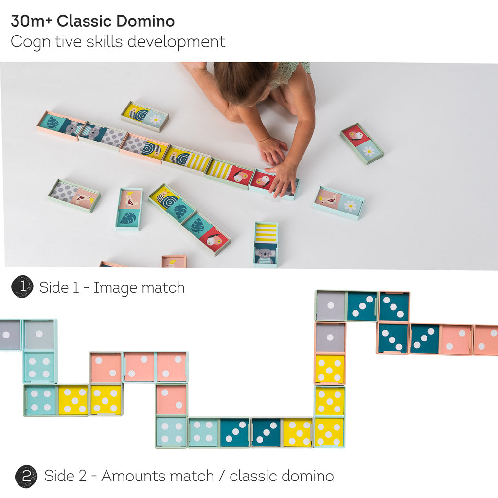 Demo Rally Toy Taf Toys Domino Rally XL Block | 30 months+ - ITOTS PTE LTD