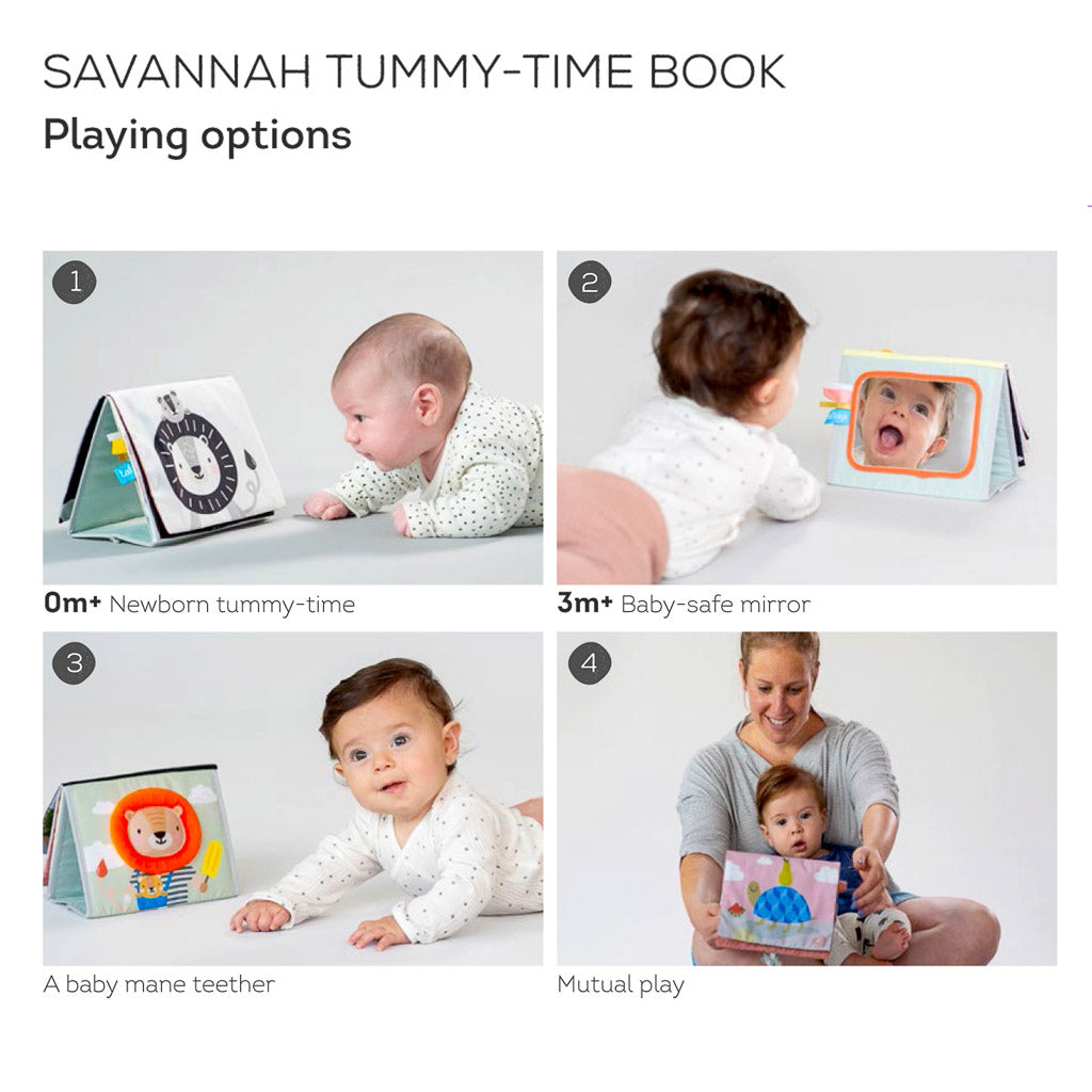 Taf Toys Savannah Tummy-Time Book