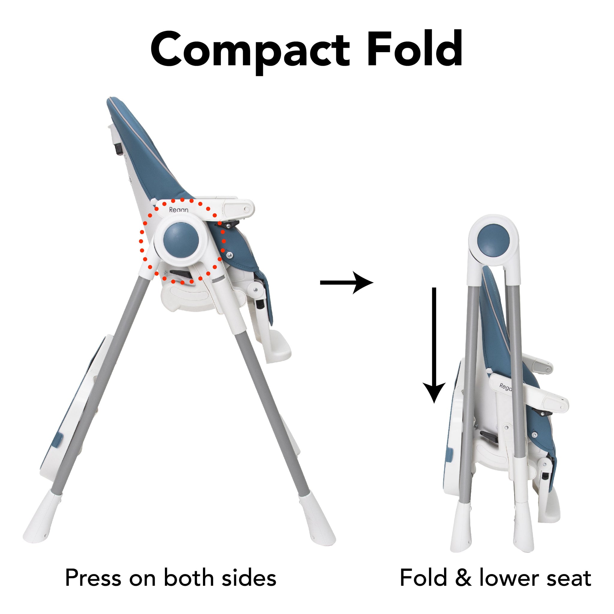 Bonbijou Regan High Chair ITOTS PTE LTD