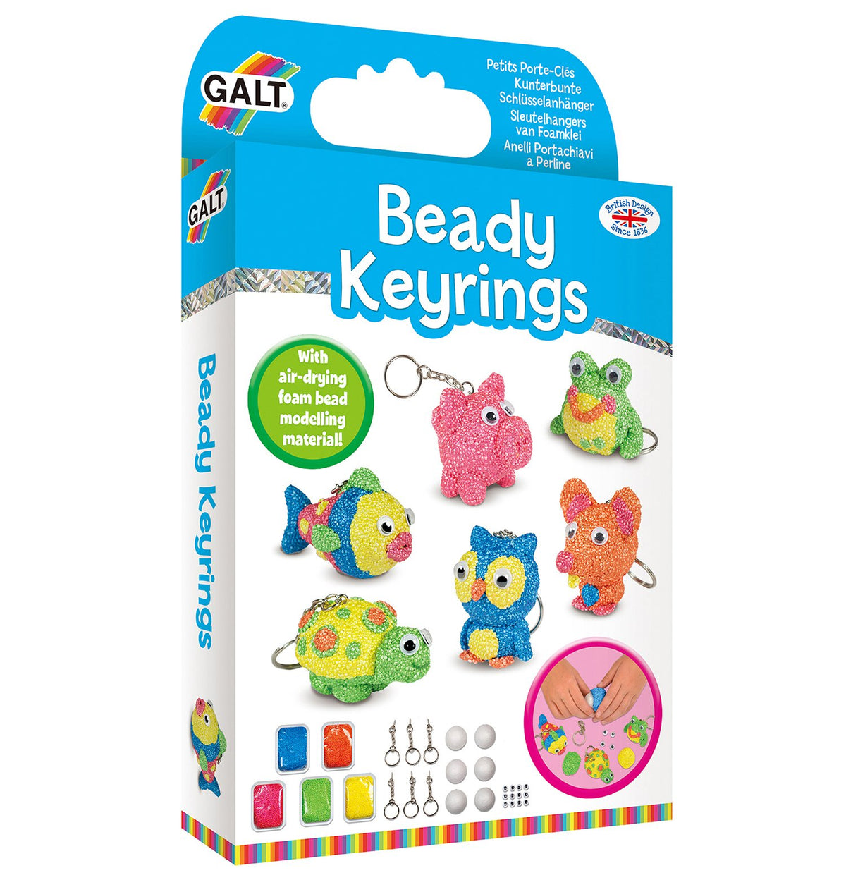 Beady Keyrings - Galt
