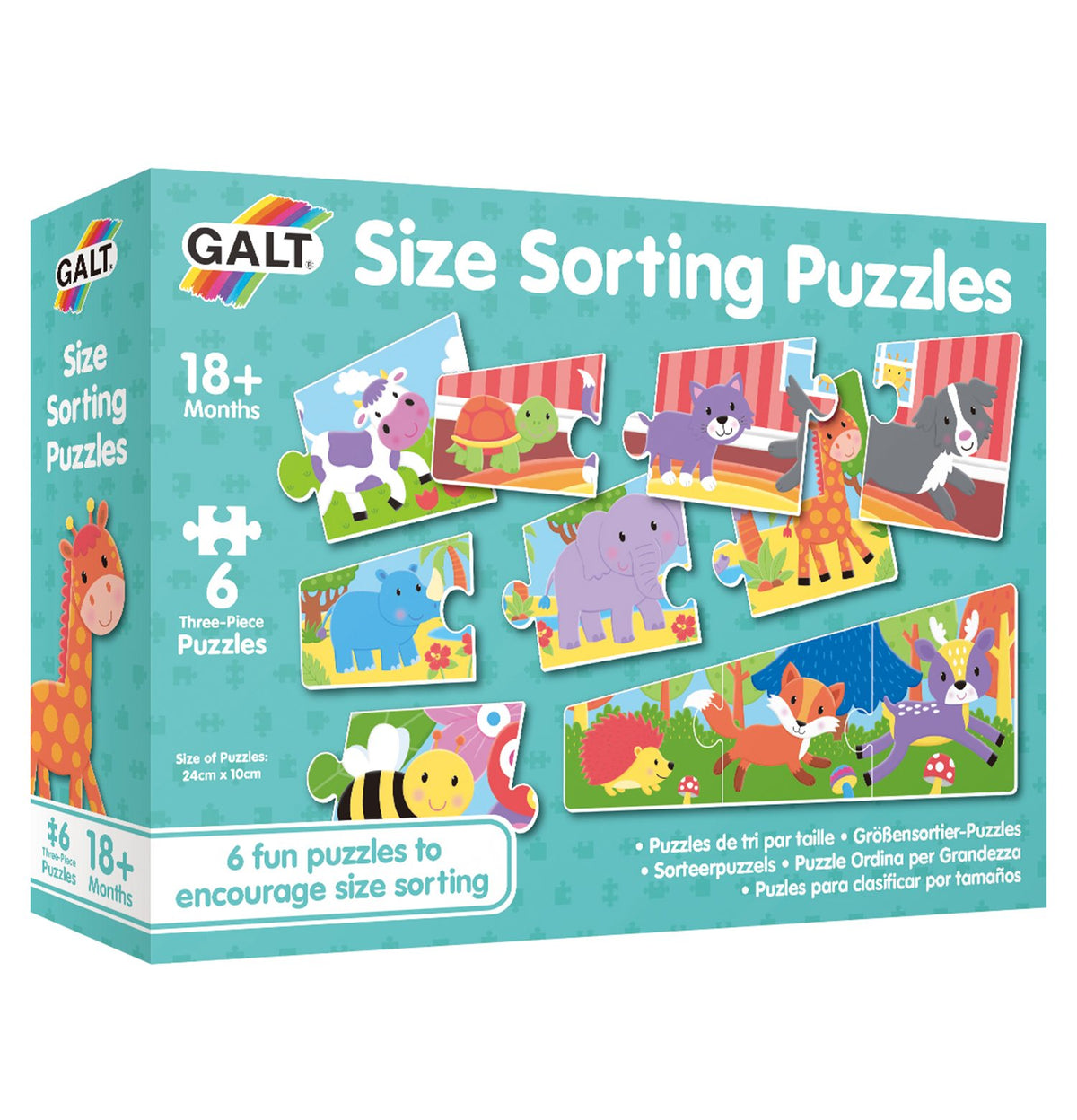 Galt Size Sorting Puzzles