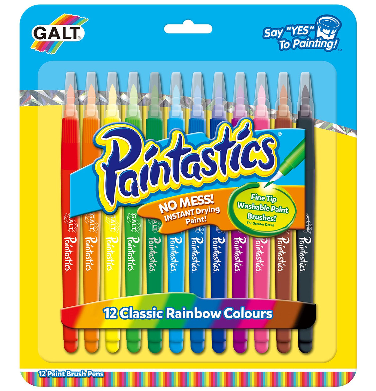Paintastics - 12 Classic Colours - Galt