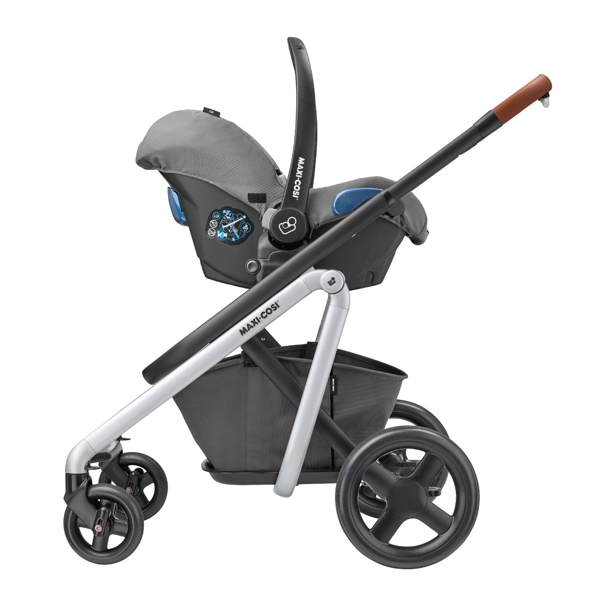 Maxi-Cosi LILA Stroller - Sparkling Grey (0m-3.5y) (0-15kg)