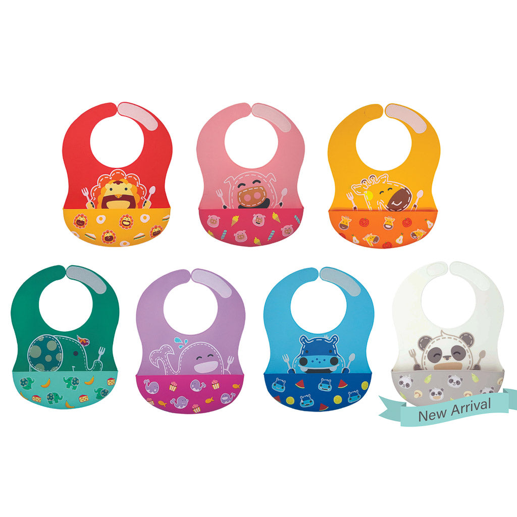 Marcus &amp; Marcus Wide Coverage Silicone Bib