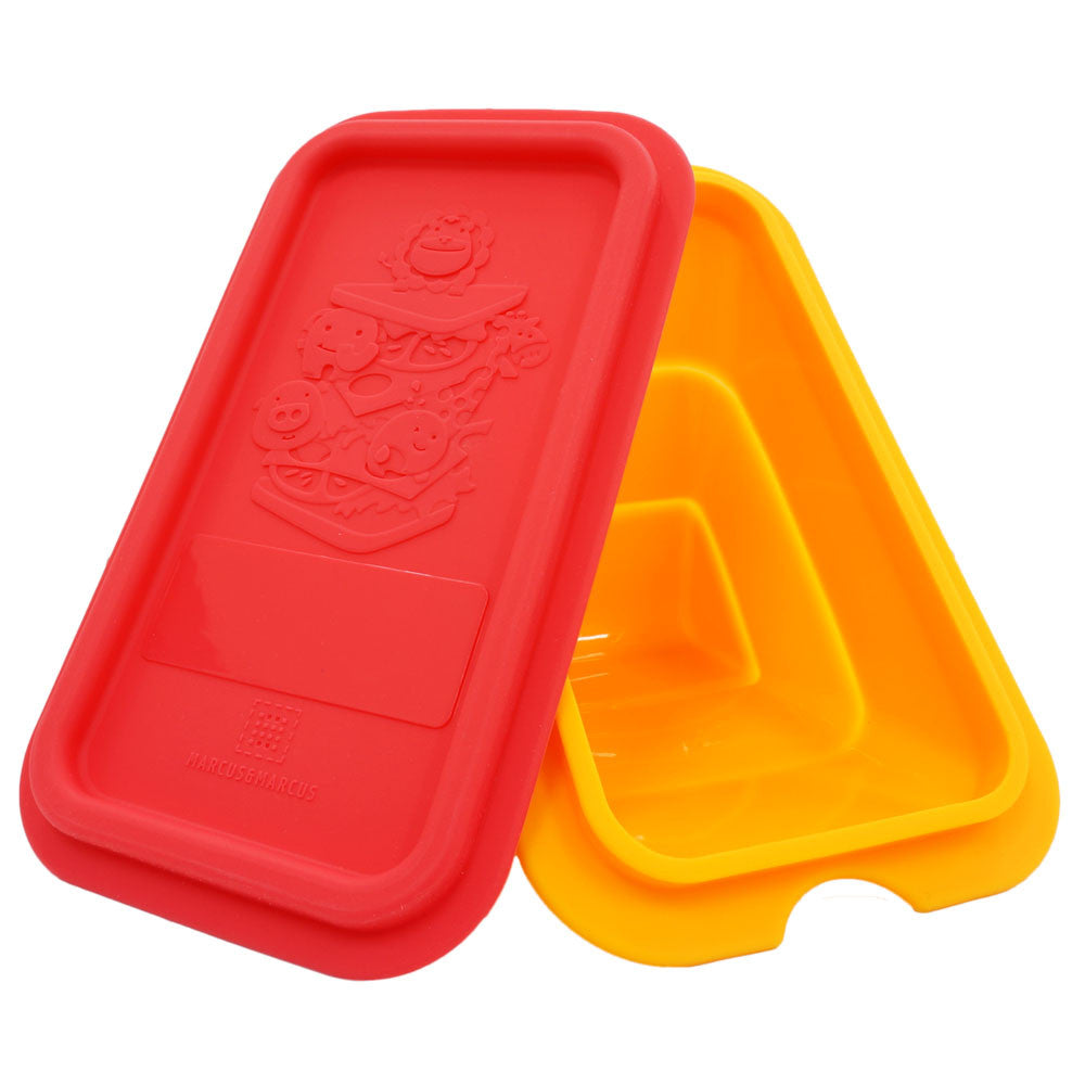 Marcus &amp; Marcus Collapsible Sandwich Container - Lion