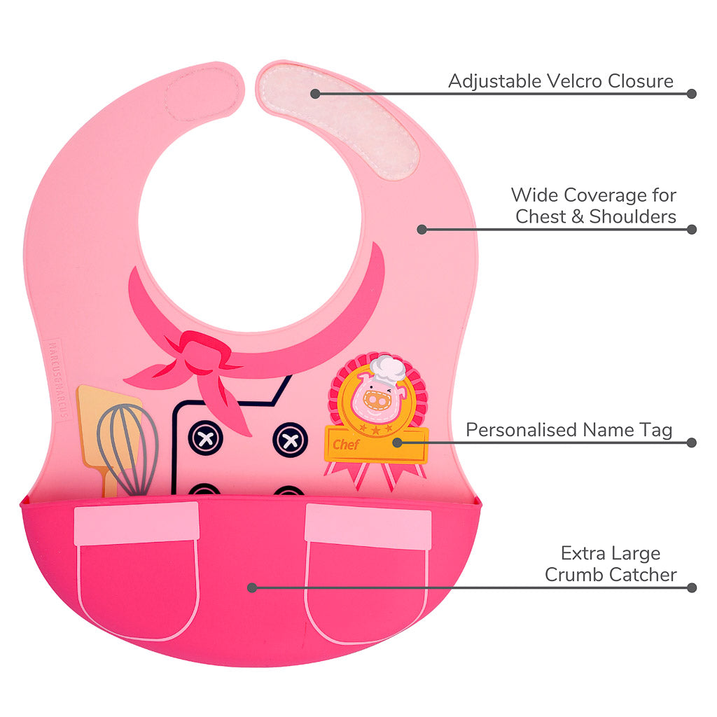 Marcus &amp; Marcus Creative Play Wide Coverage Bib