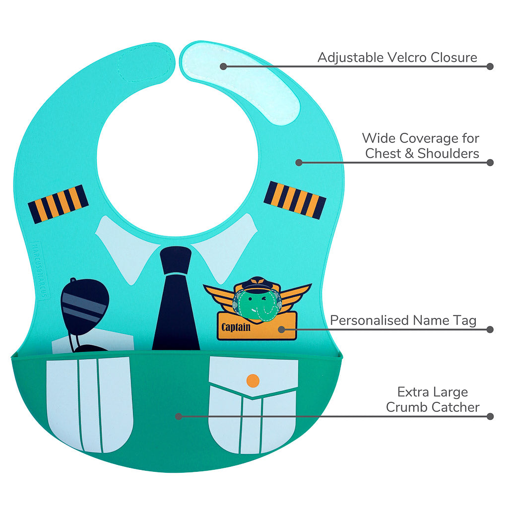 Marcus &amp; Marcus Creative Play Wide Coverage Bib