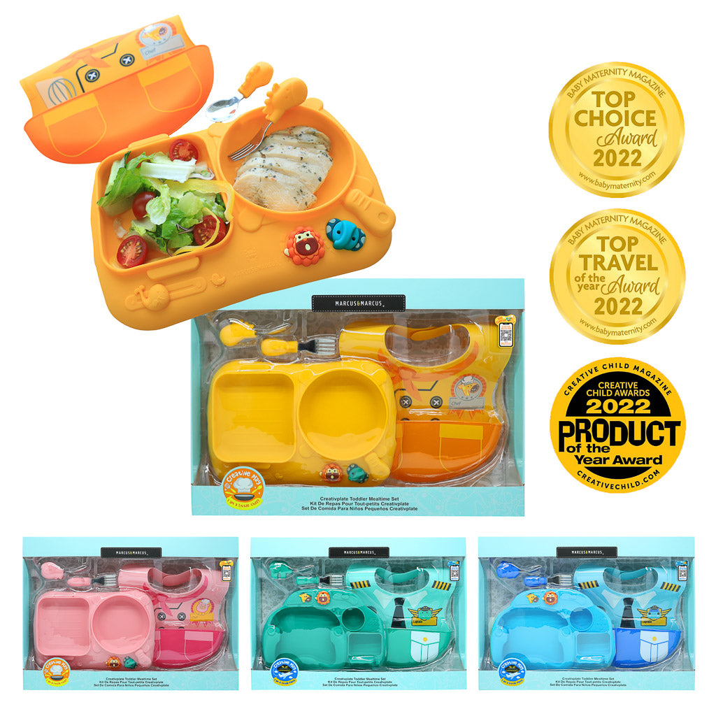 Marcus & Marcus Creativplate Toddler Mealtime Set