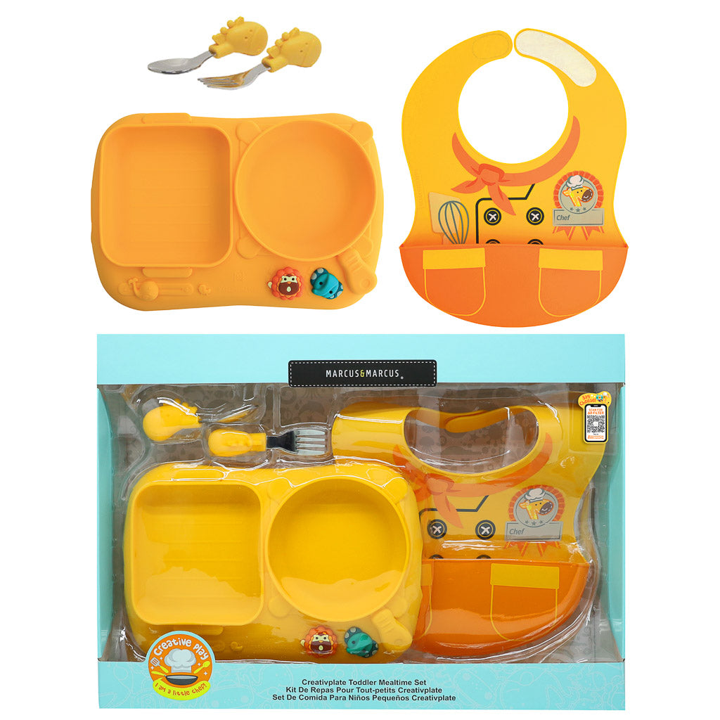 Marcus & Marcus Creativplate Toddler Mealtime Set