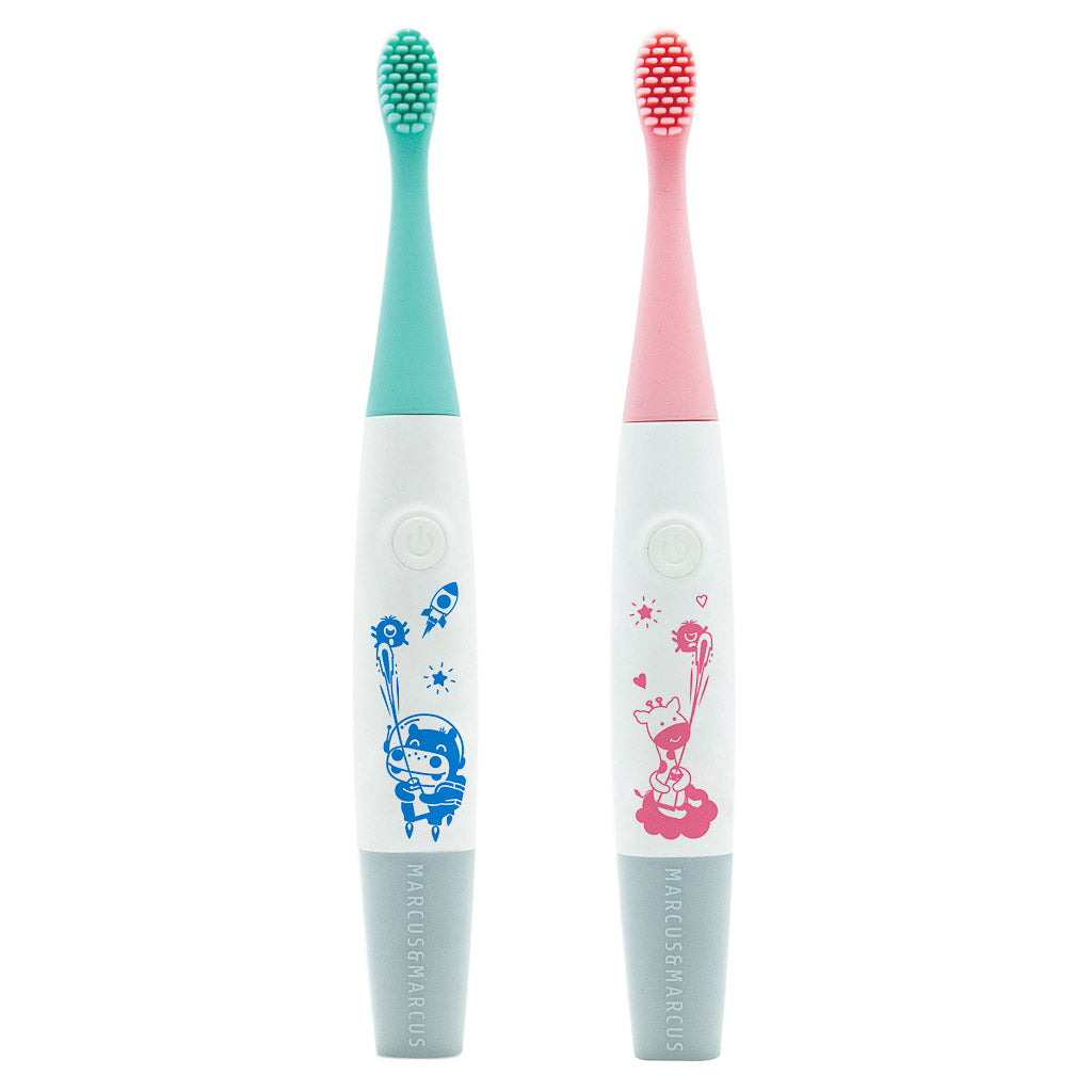 Marcus & Marcus Kids 2-Min Timer Sonic Silicone Electric Toothbrush