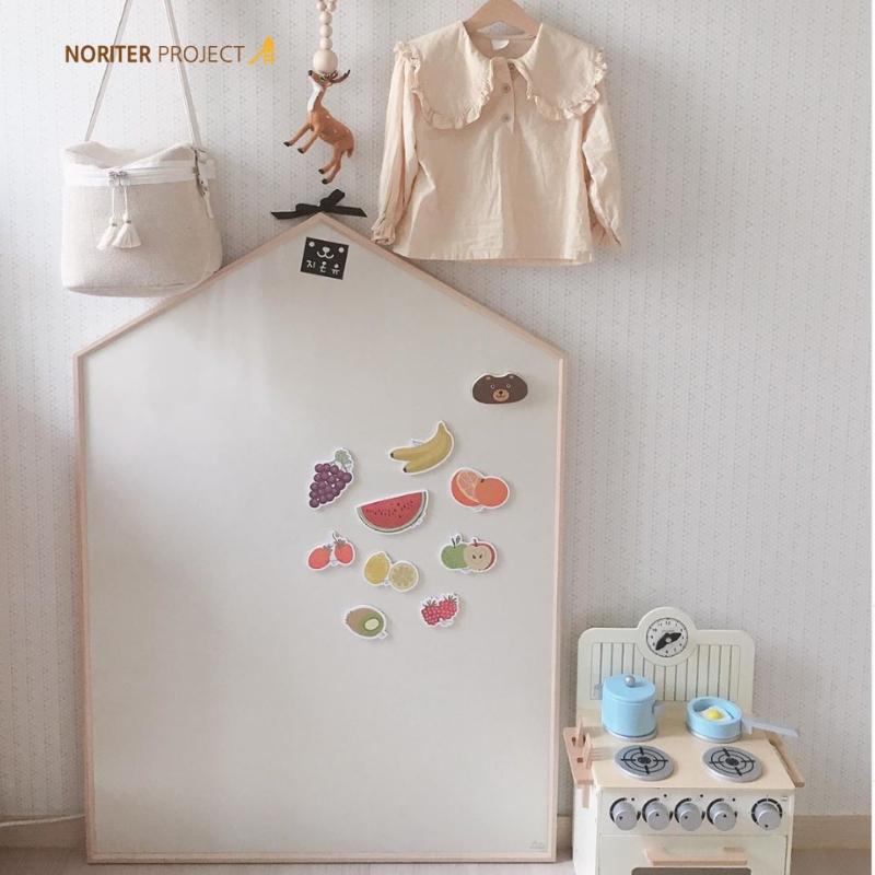 Noriterboard - Lillie Hus Board One Tone in Natural Wood (M size) - Beige/Ivory