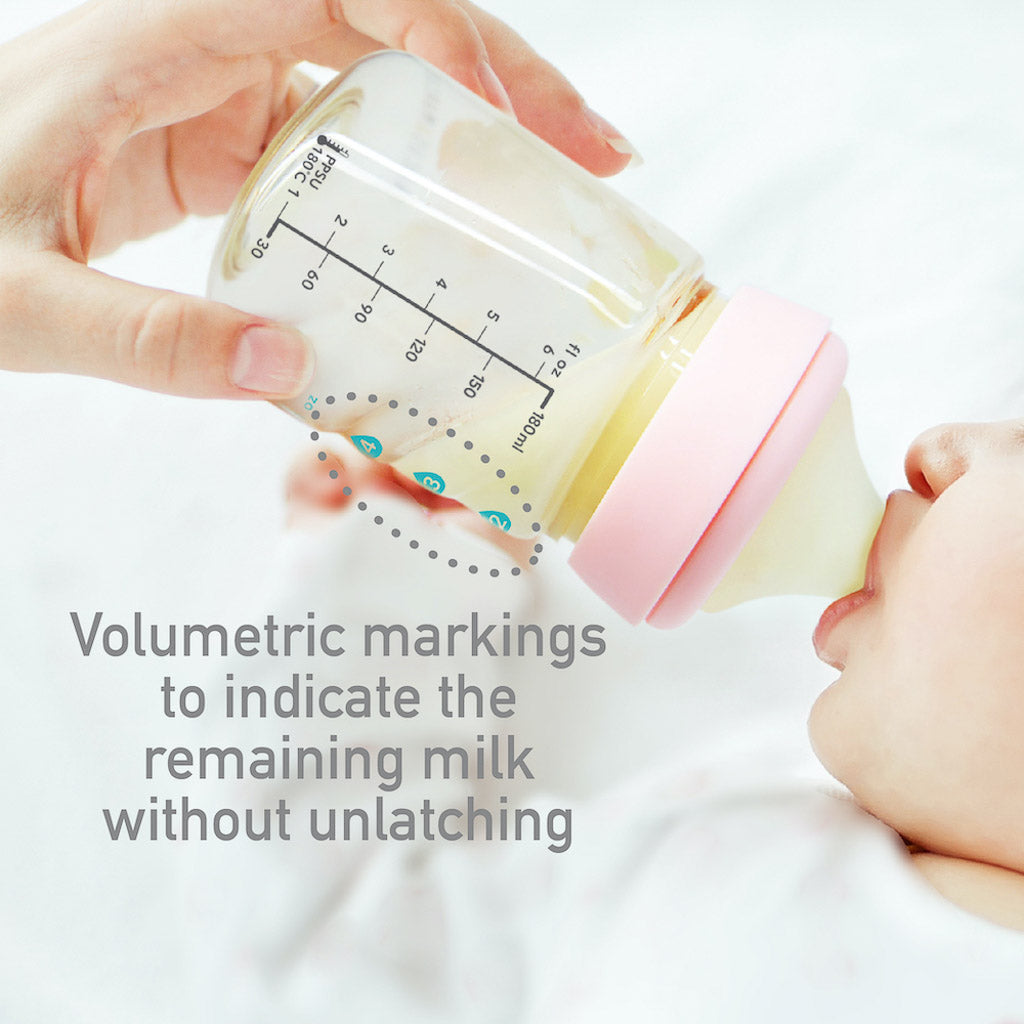 Marcus &amp; Marcus PPSU Transition Feeding Bottle (180ml)