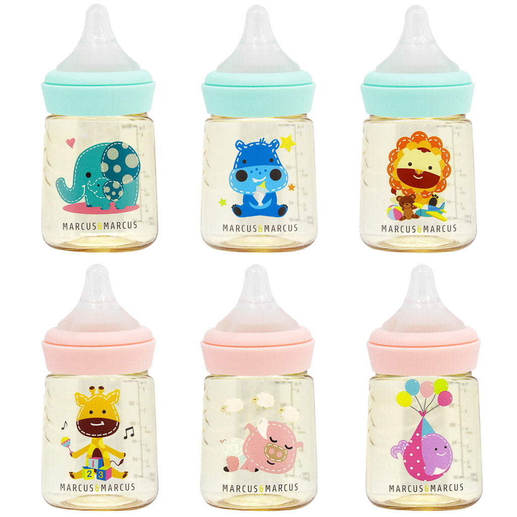 Marcus &amp; Marcus PPSU Transition Feeding Bottle (180ml)