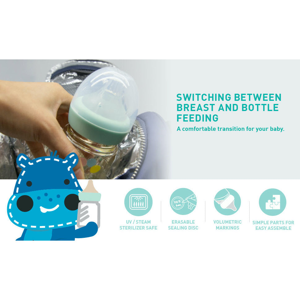 Marcus &amp; Marcus PPSU Transition Feeding Bottle (300ml)