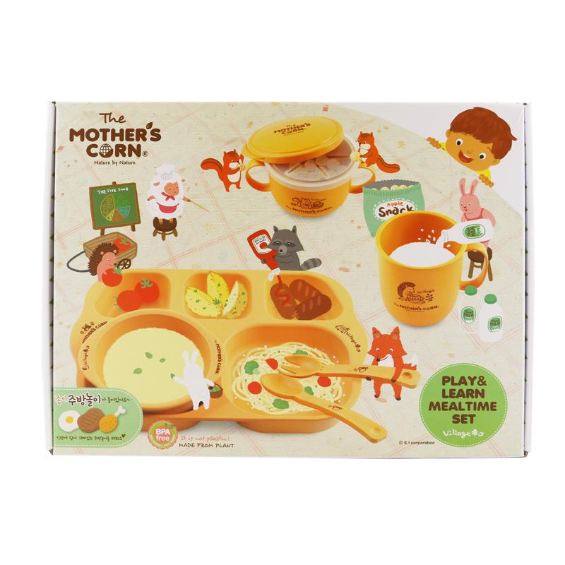 Mother&#39;s Corn Award Winning Play &amp; Learn Meal Time Set