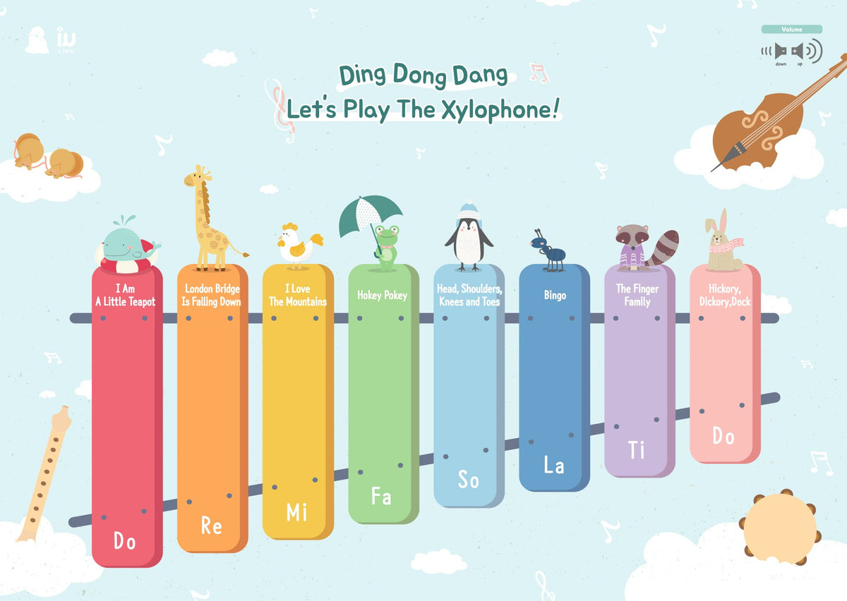 Liku Educational Bumper Mat with Sound Pen + 6 Posters - L15