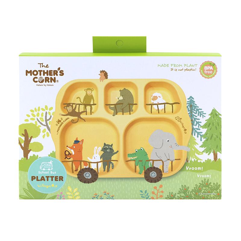 Mother&#39;s Corn School Bus Platter