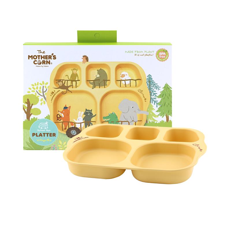 Mother&#39;s Corn School Bus Platter