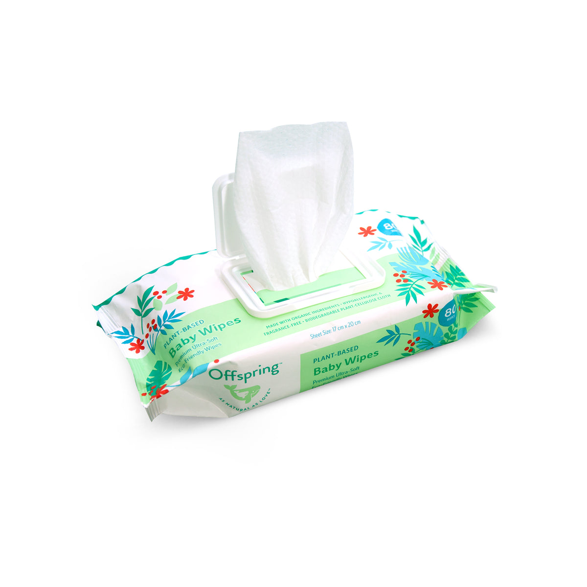 Offspring Baby Wipes 80ct