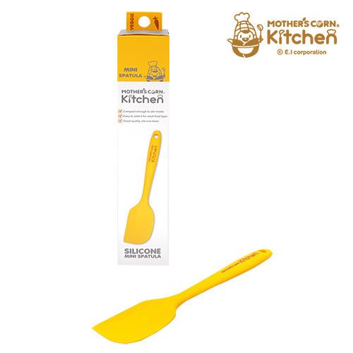 Mother&#39;s Corn Silicone Mini Spatula Yellow