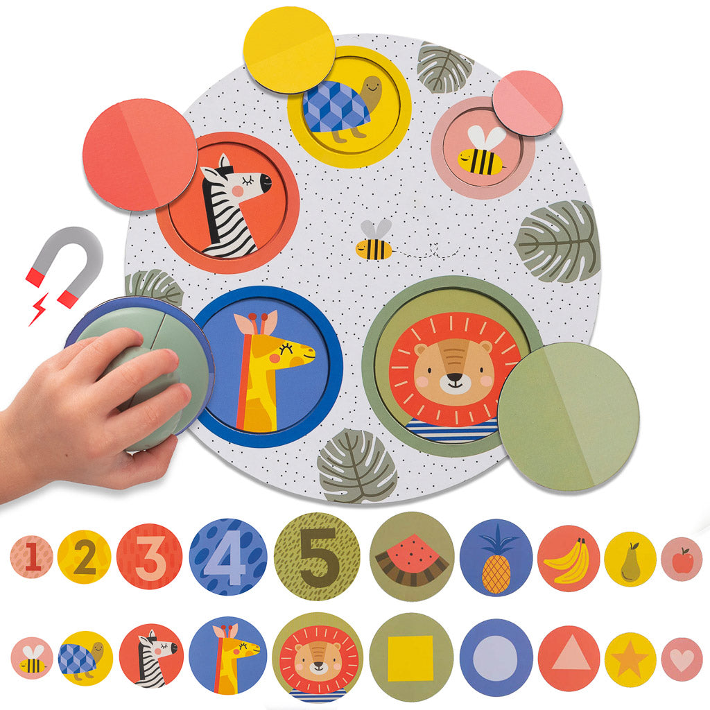 Taf Toys Magnetic Peek-A-Boo Puzzle ITOTS PTE LTD