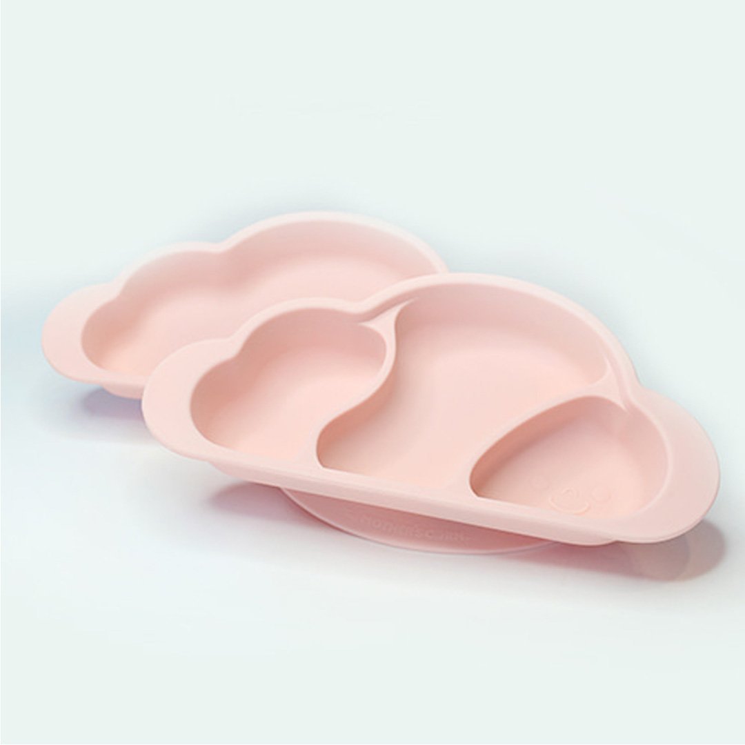 Mother&#39;s Corn Gureumi Platter 2 IN 1 Set - Pink